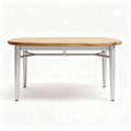 Wooden coffee table with metal legs suitable for living room 120 x 70 x 40cm